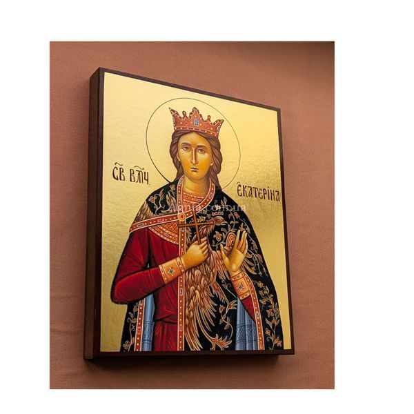Ікона Святої Катерини Великомучениці 10 &times; 14 см L 04 фото