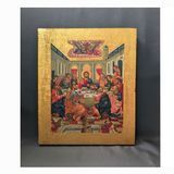 Писаная греческая икона Тайная Вечеря 15 &times; 19 см M 380 B фото