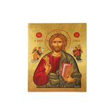Писаная икона Cпасителя Иисуса Христа 9 Х 11,5 см m 96 фото