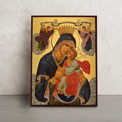 Ікона Божої Матері Глікофілуса 14 Х 19 см L 153 фото