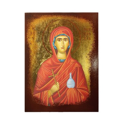 Именная икона Анастасии великомученицы 14 Х 19 см L 433 фото