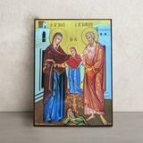 Ікона Святих Іоакіма і Анни  20 &times; 26 см L 1180 фото