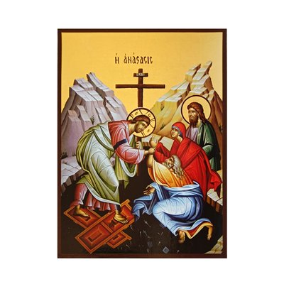 Икона Воскресение Господне 14 Х 19 см L 700 фото