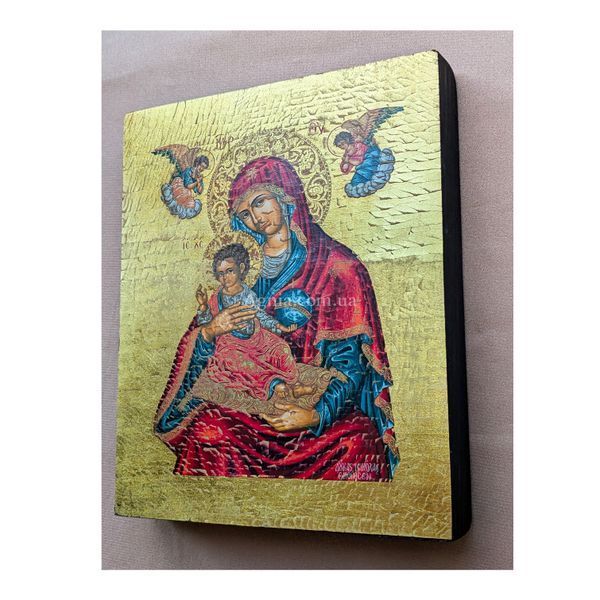 Писана грецька ікона Корфської Божої Матері (Керкіра) 15 &times; 19 см M 381 фото