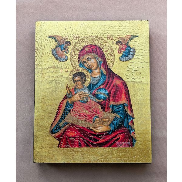 Писана грецька ікона Корфської Божої Матері (Керкіра) 15 &times; 19 см M 381 фото