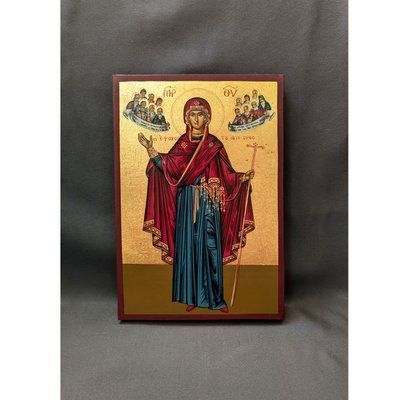 Писана ікона Афонської Божої Матері 12 &times; 18 см M 384 фото
