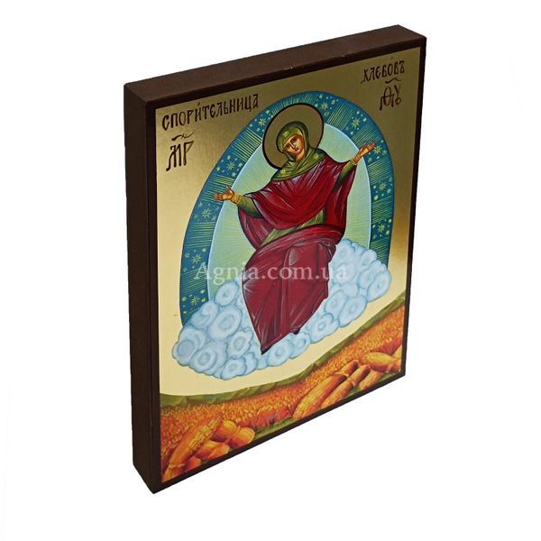 Ікона Божої Матері Спорительниця Хлібів  14 Х 19 см L 157 фото