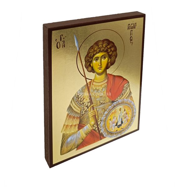 Икона Святой  Георгий Великомученик 14 Х 19 см L 658 фото