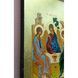 Греческая писаная икона Святой Троицы 18,7 &times; 25 см M 405 фото 8