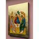 Греческая писаная икона Святой Троицы 18,7 &times; 25 см M 405 фото 5