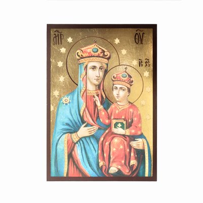 Ікона Божої Матері Озерянська 10 Х 14 см L 288 фото