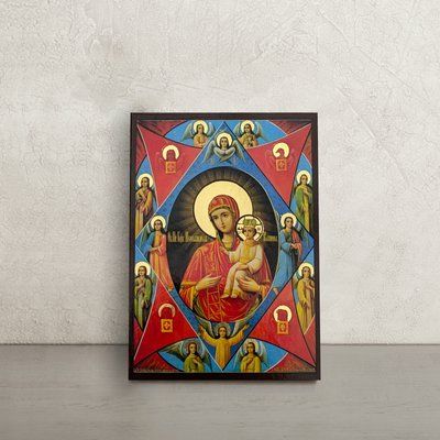 Ікона Пресвятої Богородиці Неопалима Купина 10 &times; 14 см L 839 фото