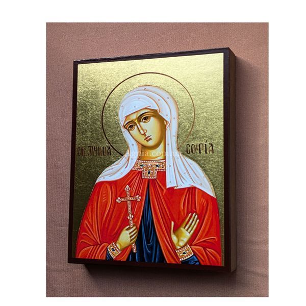 Именная кона Святая София 10 &times; 14 см L 09 фото
