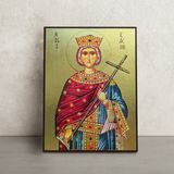 Именная икона Святая Елена Константинопольская 14 &times; 19 см L 1270 фото