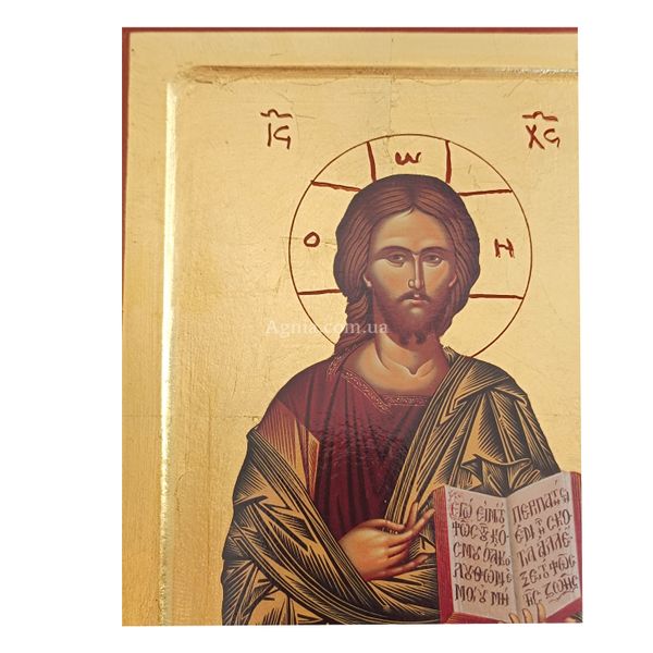ІІкона під старовину Ісус Христос Вседержитель 22,5 Х 29 см ML 09 фото