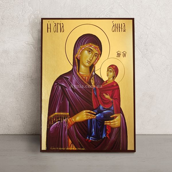 Іменна ікона Свята Анна 20 Х 26 см L 226 фото