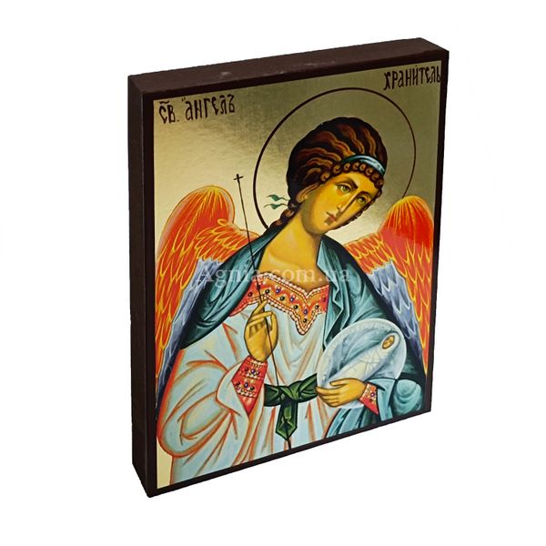 Святий Янгол Охоронець ікона розміром 14 Х 19 см L 145 фото