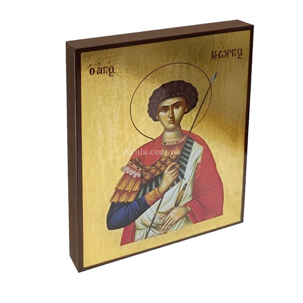 Икона Святой Георгий Победоносец 14 Х 19 см L 660 фото