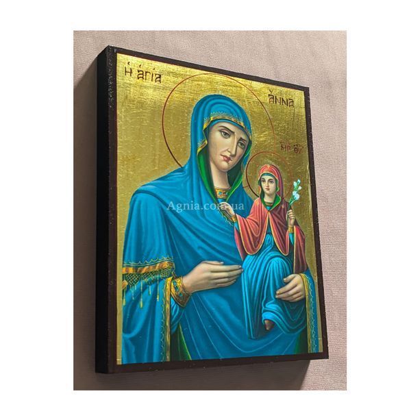Именная икона Святая Анна 14 &times; 19 см L 706 фото