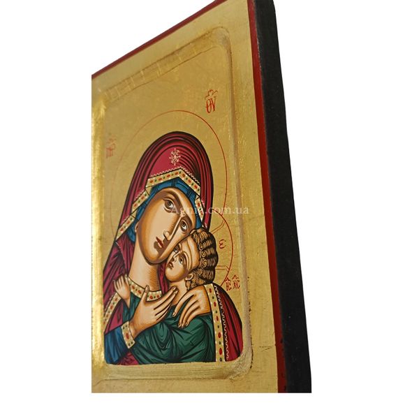 Писана ікона Корсунської Божої Матері 16,5 Х 22,5 см m 192 фото