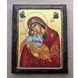Писаная греческая икона Божией Матери Гликофилуса 23 &times; 29 см M 387 фото 3