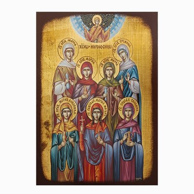 Икона Святые Жены-мироносицы 20 Х 26 см L 792 фото