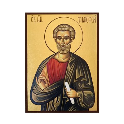 Ікона Святий Апостол Тимофій 14 Х 19 см L 663 фото