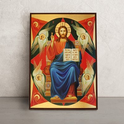 Икона Иисус Христос Спас в Силах 20 Х 26 см L 264 фото