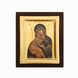 Владимирская икона Божьей Матери писаная на холсте 12 Х 14 см m 184 фото 1