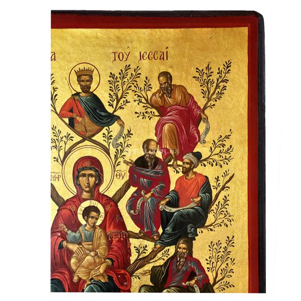 Писаная икона Древо Жизни Пресвятой Богородицы 25,5 Х 33,5 см m 157 фото