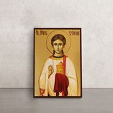 Икона Святой Стефан Архидиакон 10 Х 14 см L 398 фото