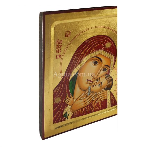 Ікона Божа Матір Касперовська писана на холсті 22,5 Х 29 см m 107 фото