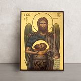 Икона Святой Иоанн Креститель 14 Х 19 см L 619 фото