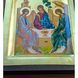 Грецька писана ікона Святої Трійці 17 &times; 21 см M 396 фото 8