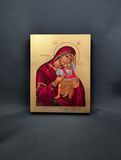 Писана ікона Божої Матері Кардіотиса 9 &times; 11,5 см M 344 фото