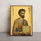 Именная икона Святого Апостола Марка 14 Х 19 см L 667 фото
