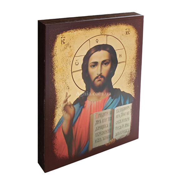 Ікона Всередржитель Ісус Христос 14 x 19 L 816 фото