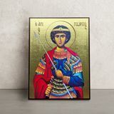 Именная икона Святой Георгий (Юрий) 14 &times; 19 см L 1198 фото