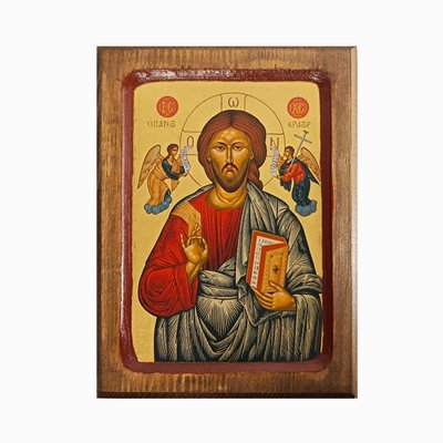 Писана ікона Спасителя Ісуса Христа 16.5 Х 22,5 см M 190 фото