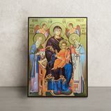 Ікона Божої Матері Економісса (Домобудівниця) 14 &times; 19 см L 448 фото