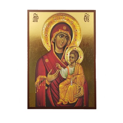 Иверская икона Божьей Матери 14 Х 19 см L 172 фото