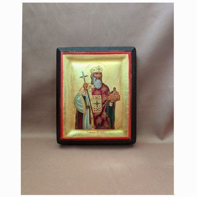 Писаная икона Святого Владимира 12 &times; 15 см M 324 B фото