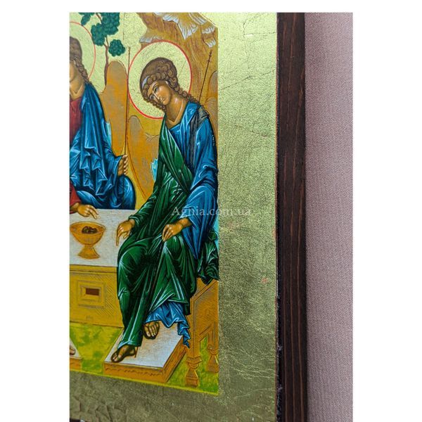 Греческая писаная икона Святой Троицы (Ветхозаветной) 15 &times; 19 см M 397 B фото