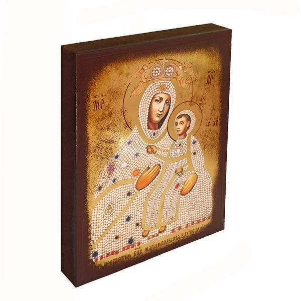 Бахчисарайська ікона Пресвятої Богородиці (Маріупольська) 14 &times; 18 см L 929 фото