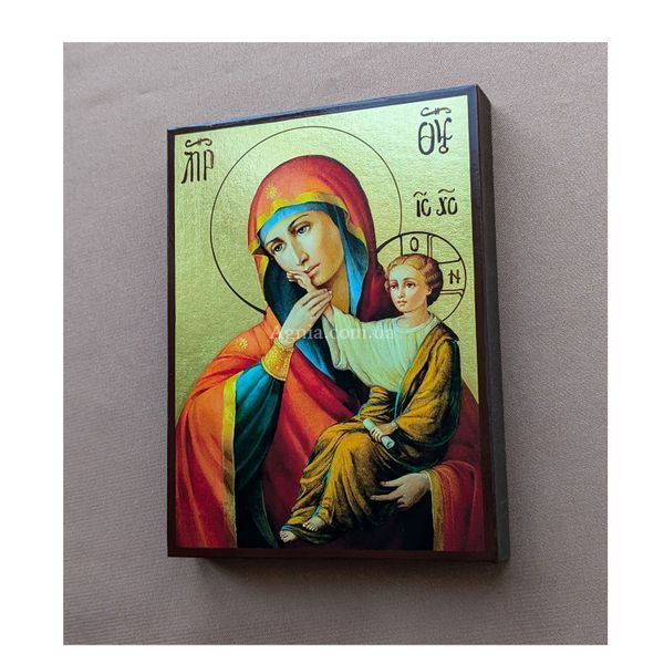 Икона Пресвятой Богородицы Отрада и Утешение (Ватопедская) 10 &times; 14 см L 1224 фото