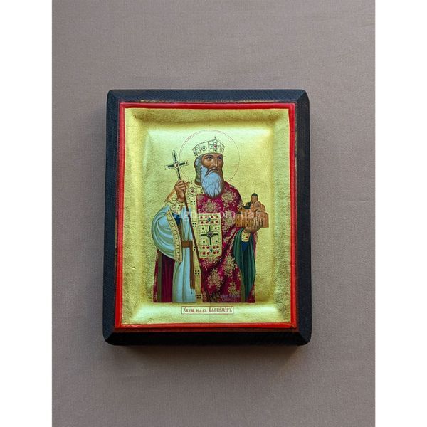 Писаная икона Святого Владимира 12 &times; 15 см M 324 B фото