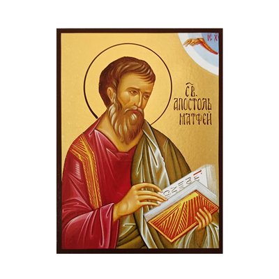 Ікона Святий Матвій Апостол 14 Х 19 см L 670 фото