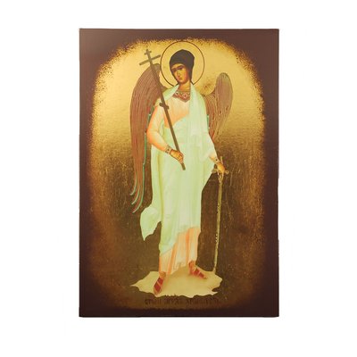 Икона Ангел Хранитель размер 14 Х 19 см L 179 фото