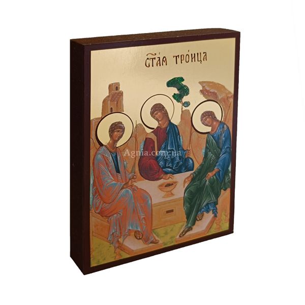 Икона Святой Троицы (Рублев) 10 Х 14 см L 820 фото
