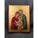 Писаная греческая икона Святого Семейства 15 &times; 19 см M 20 D фото 1